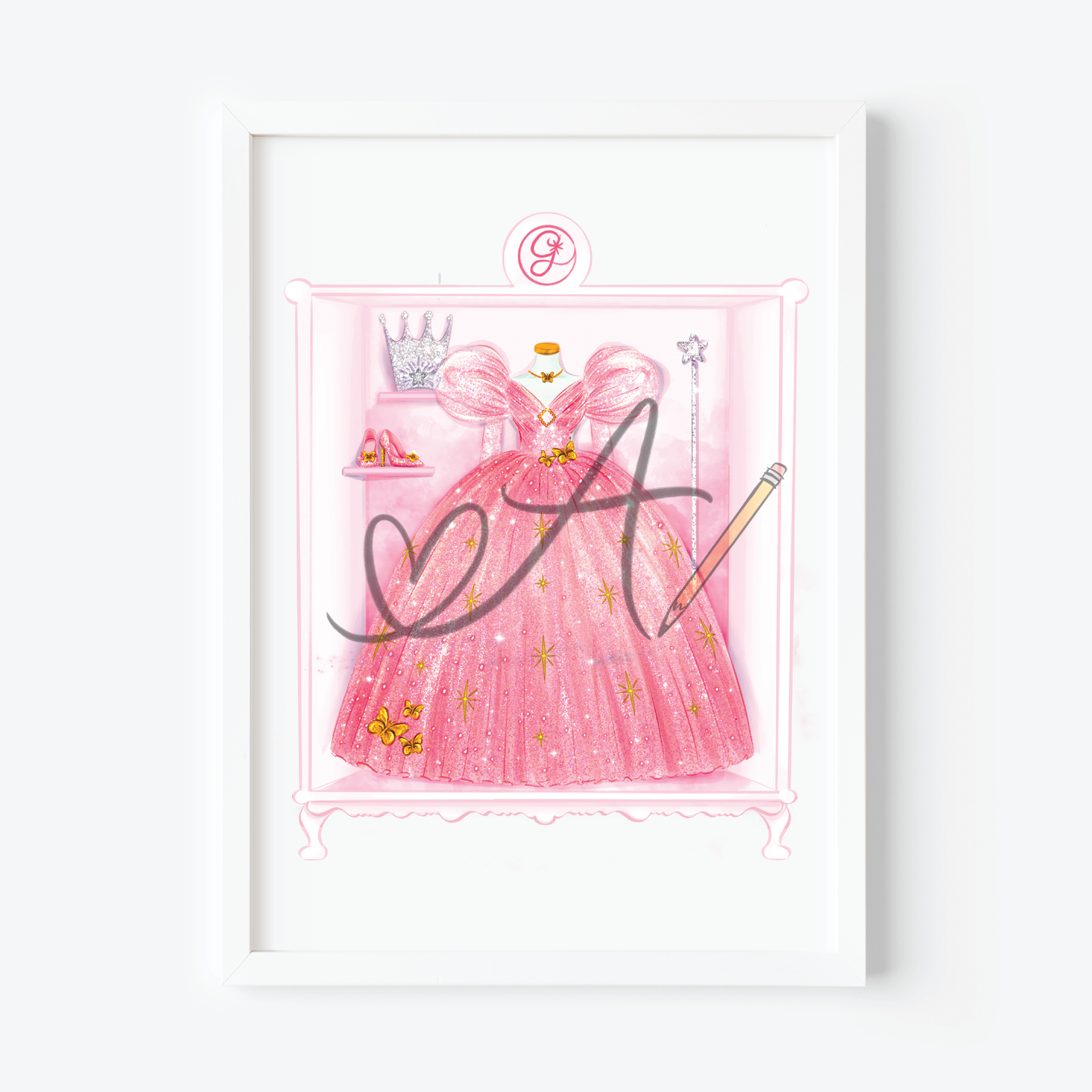 1939 Good Witch Wardrobe Art Print