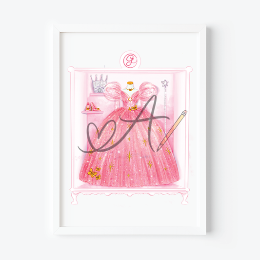 1939 Good Witch Wardrobe Art Print