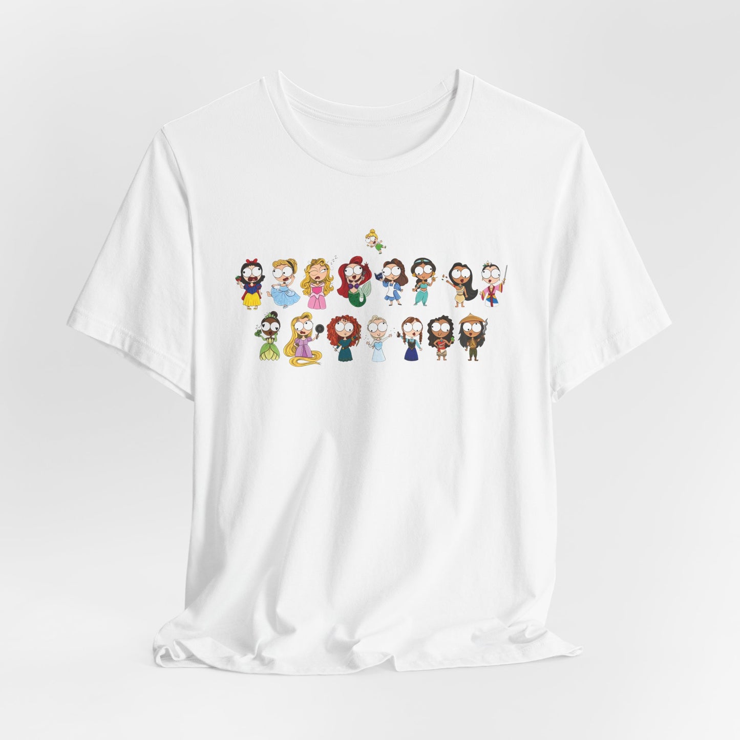 Derpy Princess Lineup Unisex Shirt (Bella + Canvas)