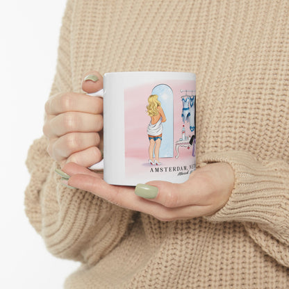 3/23 Amsterdam Dressing Room Drawing Ceramic 11oz 15oz Mug