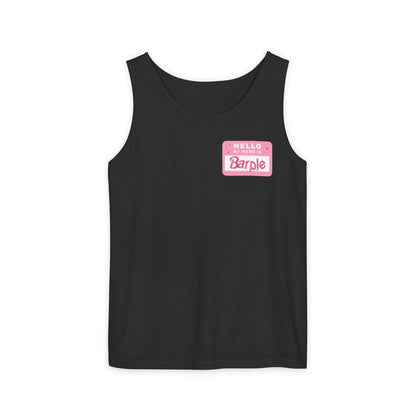 Barple Comfort Colors Brand Relaxed Fit Unisex MuscleTank Top
