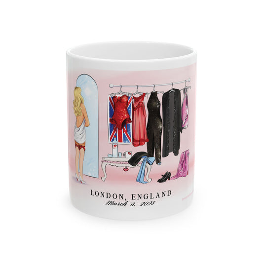 3/8 London Dressing Room Drawing Ceramic 11oz 15oz Mug