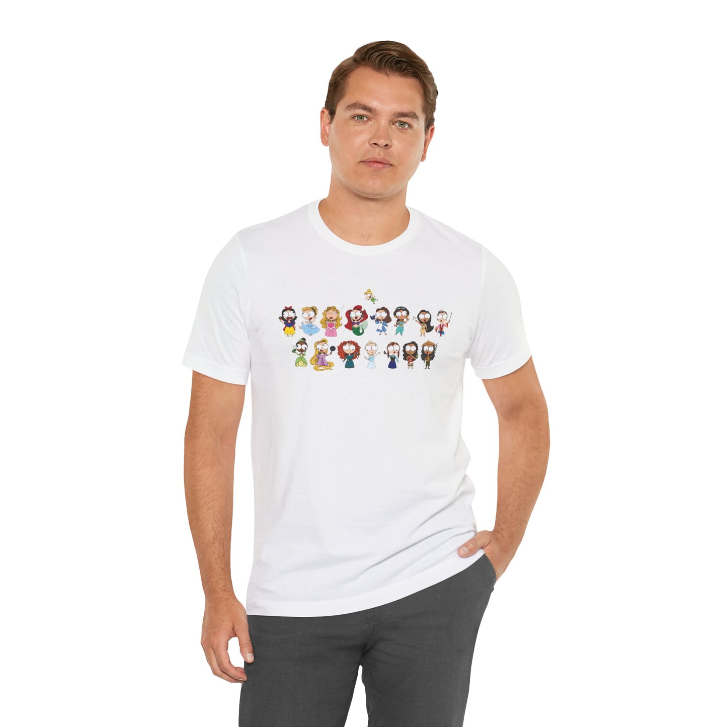 Derpy Princess Lineup Unisex Shirt (Bella + Canvas)