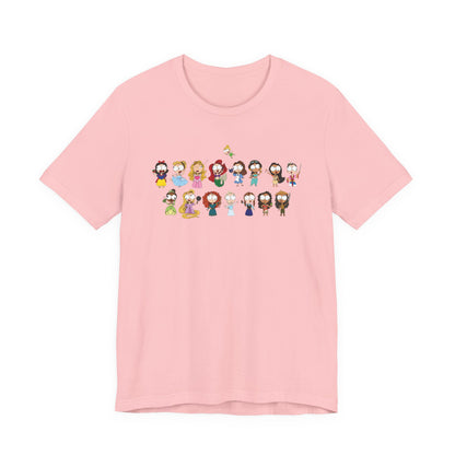 Derpy Princess Lineup Unisex Shirt (Bella + Canvas)