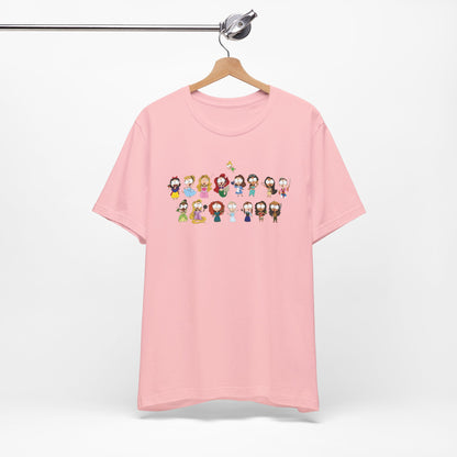 Derpy Princess Lineup Unisex Shirt (Bella + Canvas)