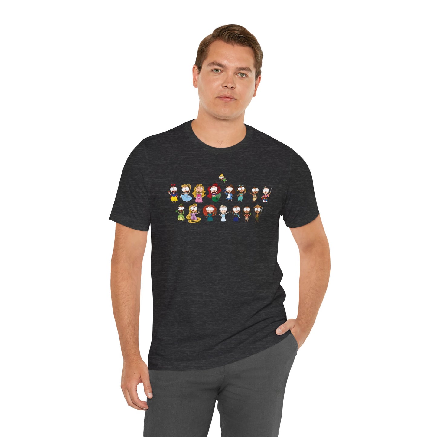 Derpy Princess Lineup Unisex Shirt (Bella + Canvas)
