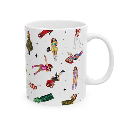 Chappell Outfits Drawings Pattern Tour Outfit Drawings Ceramic 11oz 15oz Mug