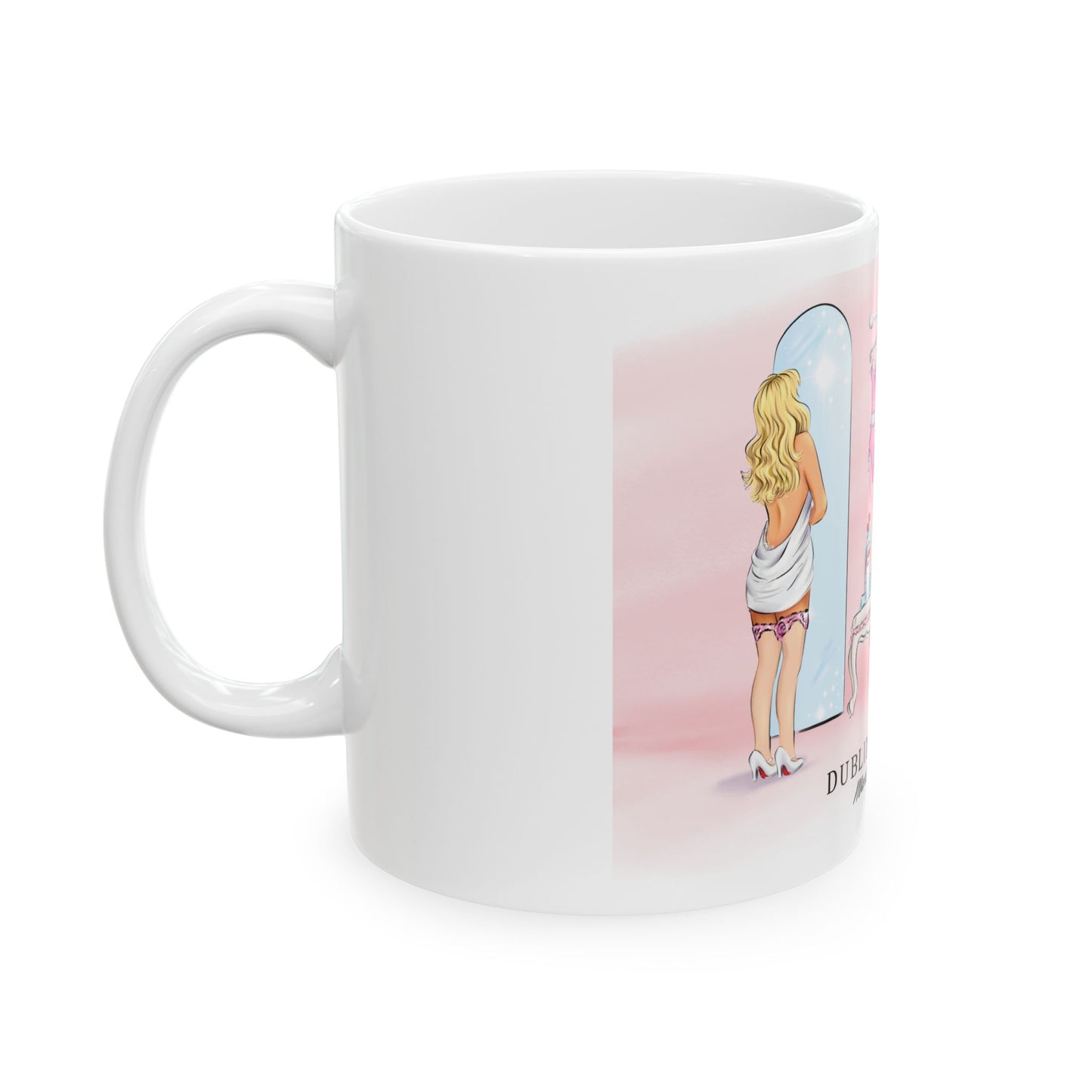 3/4 Dublin Dressing Room Drawing Ceramic 11oz 15oz Mug