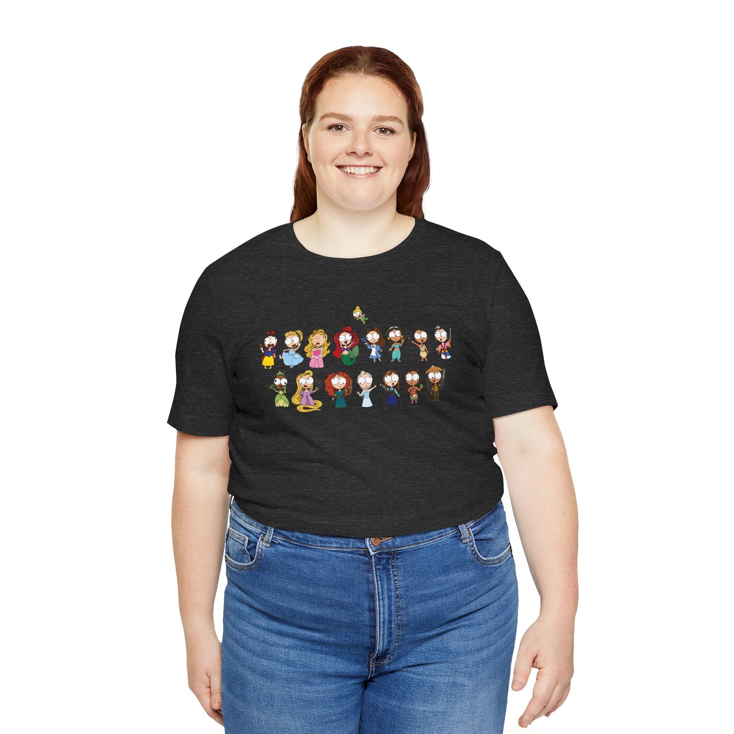 Derpy Princess Lineup Unisex Shirt (Bella + Canvas)