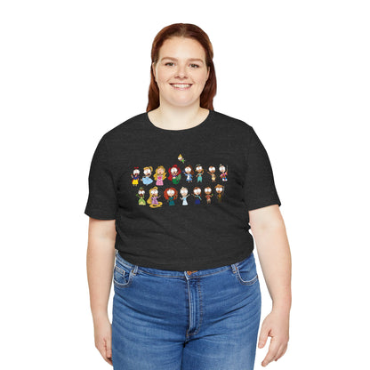 Derpy Princess Lineup Unisex Shirt (Bella + Canvas)