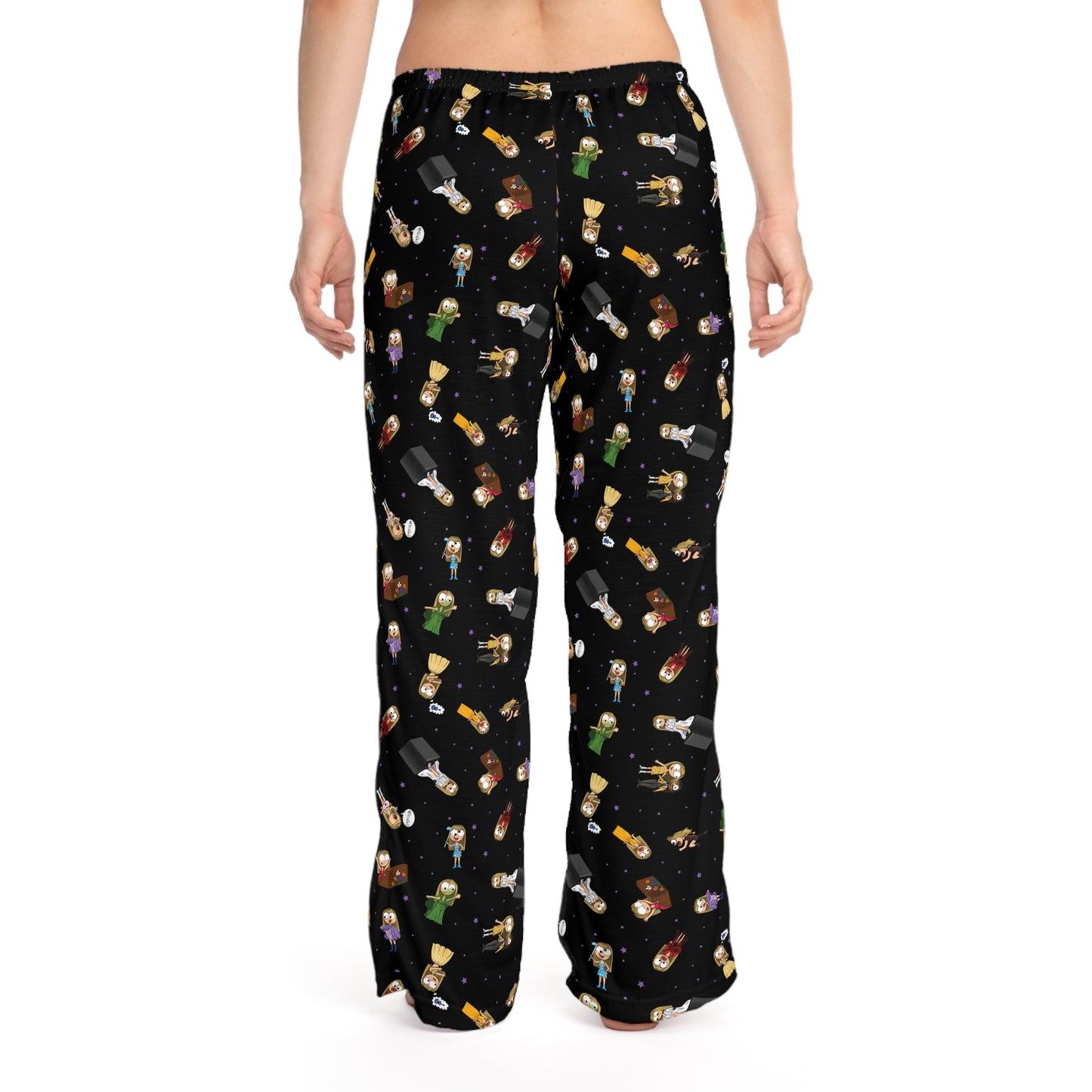 Errors Tour Drawings Pattern Women's Pajama Pants