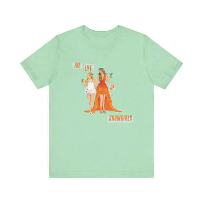Martini Showgirls Drawing UNISEX Size Shirt