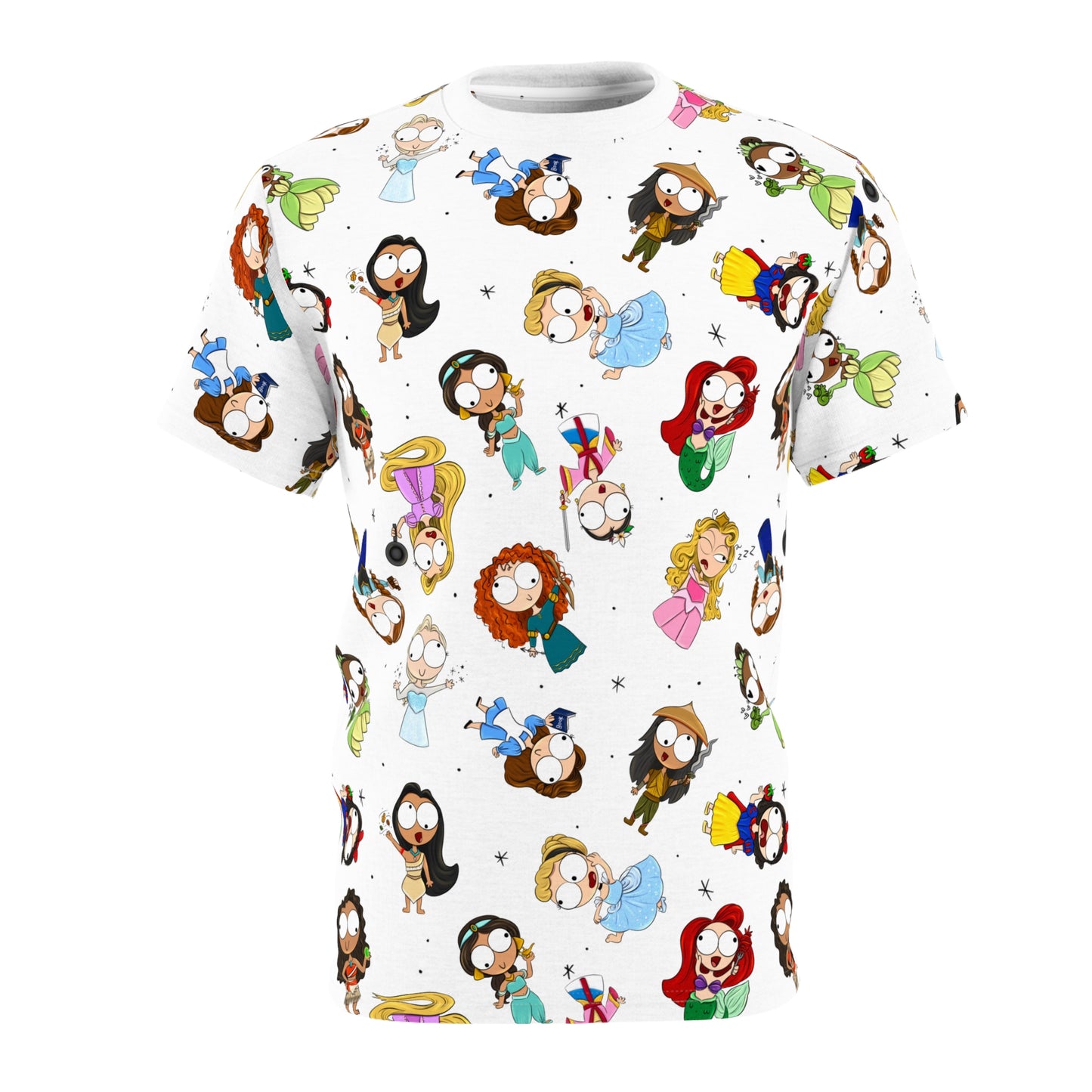 Derpy Princess Pattern Shirt (Unisex)
