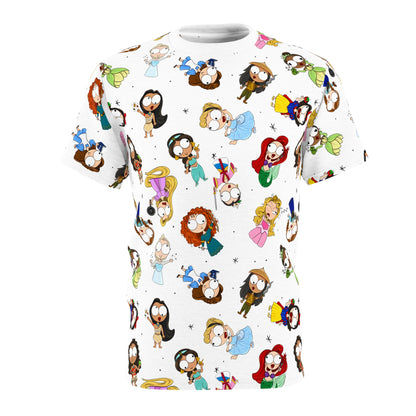 Derpy Princess Pattern Shirt (Unisex)