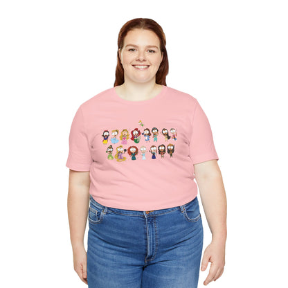 Derpy Princess Lineup Unisex Shirt (Bella + Canvas)