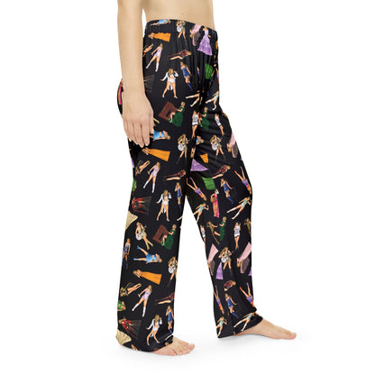 Black Eras Women's Pajama Pants