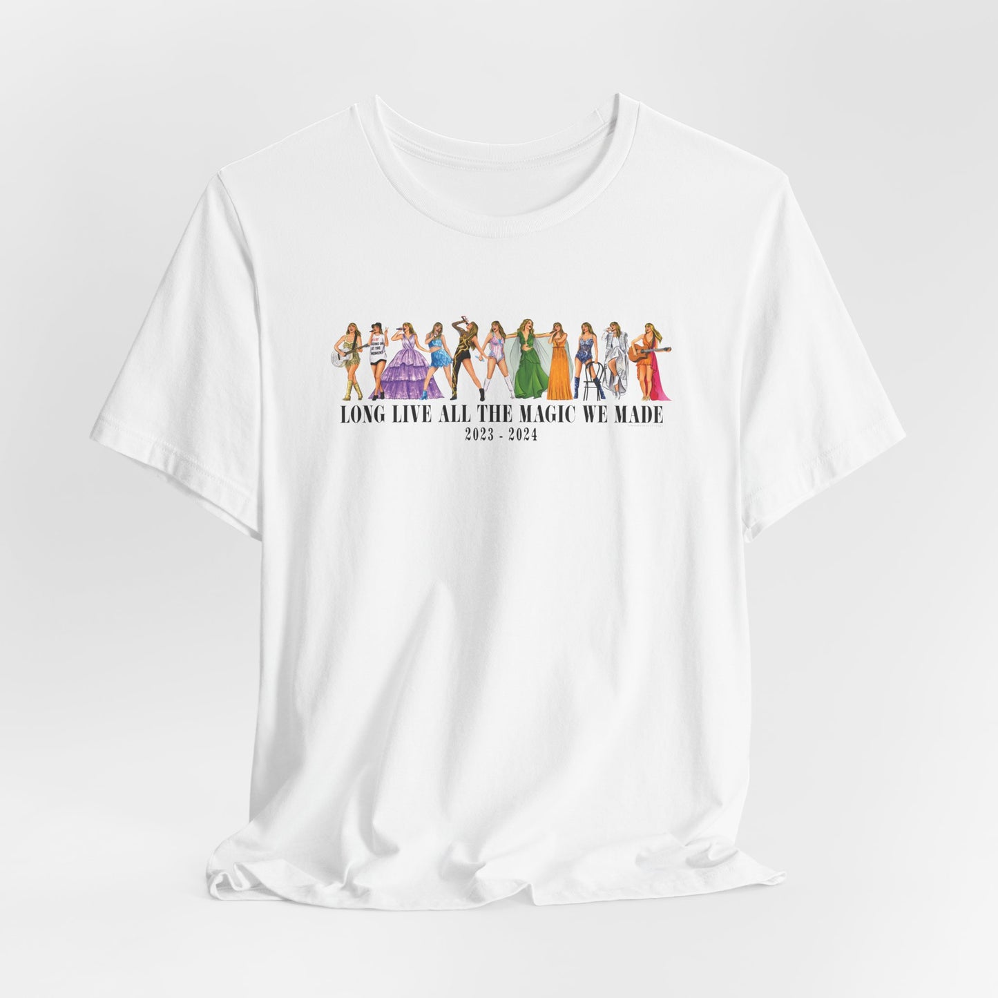 Long Live Lineup Drawings Unisex Jersey Short Sleeve Tee