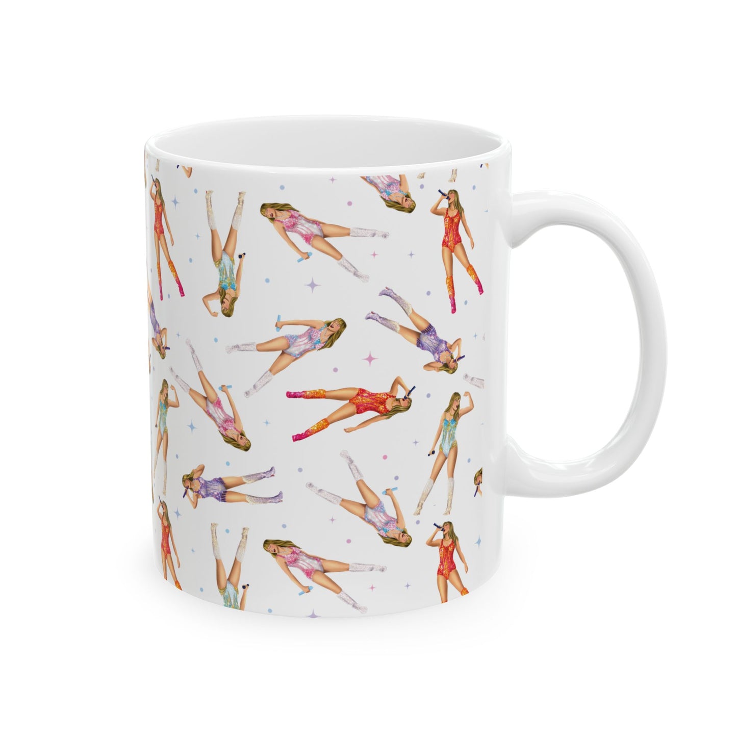 Opening Bodysuit Drawings Pattern Mug