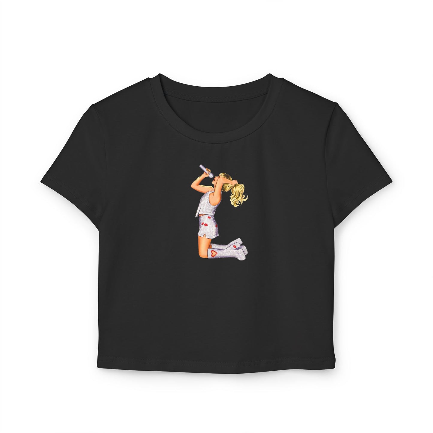 Have You Ever Tried 'The Ponytail"? Drawing Women's Baby Tee