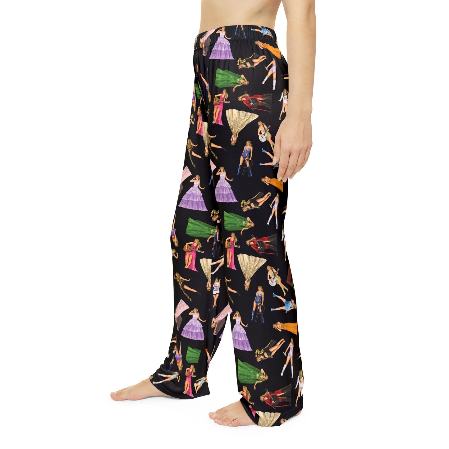 Black Eras Women's Pajama Pants