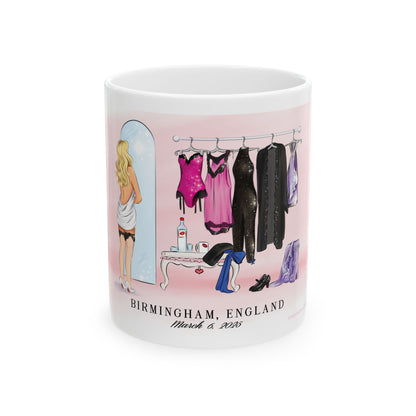 3/6 Birmingham Dressing Room Drawing Ceramic 11oz 15oz Mug