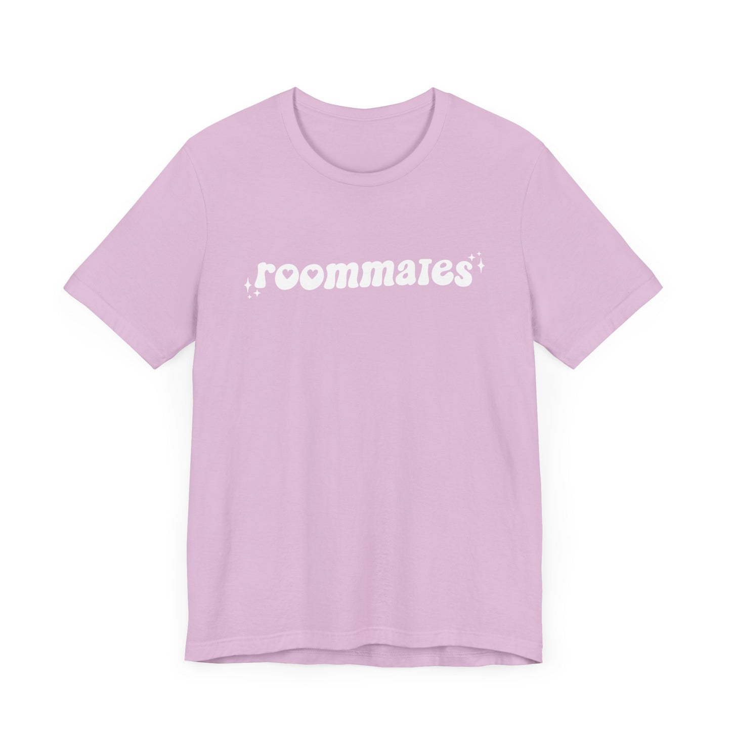 "Roommates" Bella+Canvas Unisex Size Jersey Short Sleeve Tee