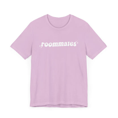 "Roommates" Bella+Canvas Unisex Size Jersey Short Sleeve Tee
