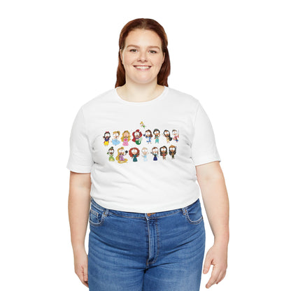 Derpy Princess Lineup Unisex Shirt (Bella + Canvas)