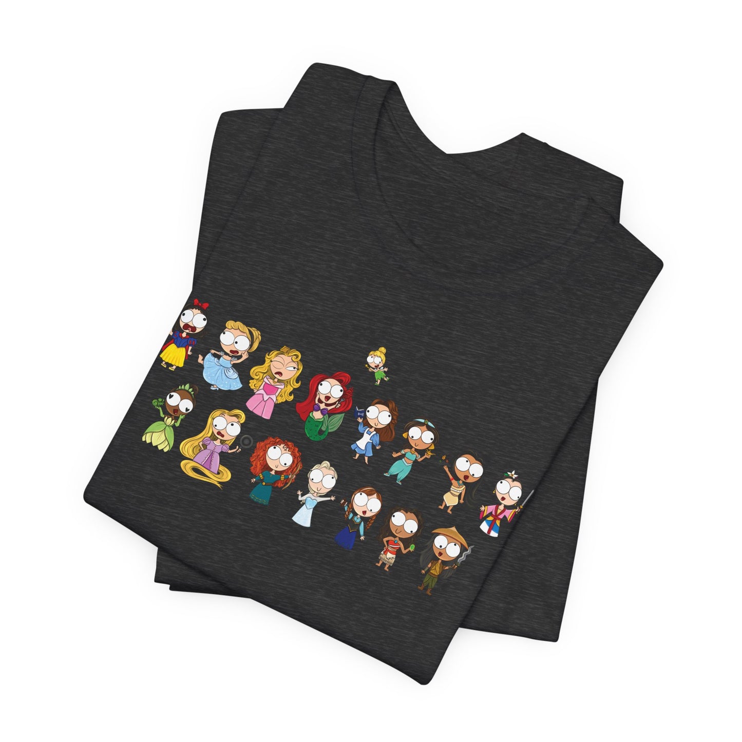 Derpy Princess Lineup Unisex Shirt (Bella + Canvas)