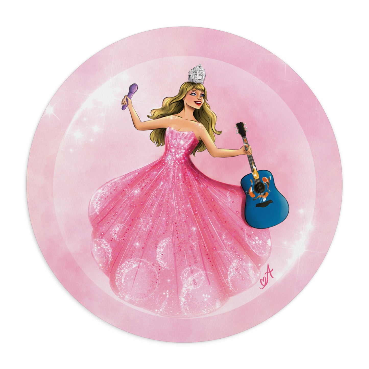 Taylinda Round Mouse Pad