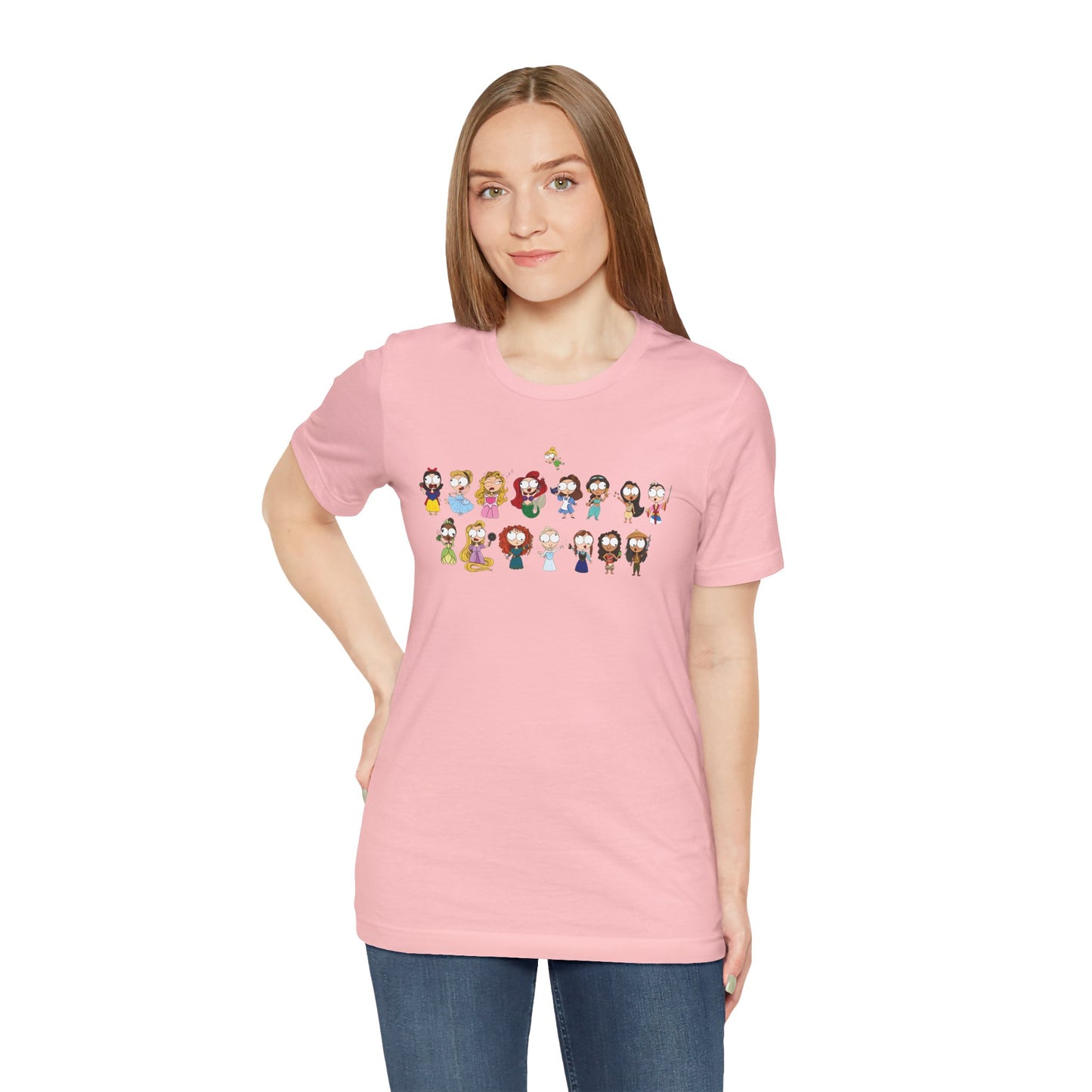 Derpy Princess Lineup Unisex Shirt (Bella + Canvas)