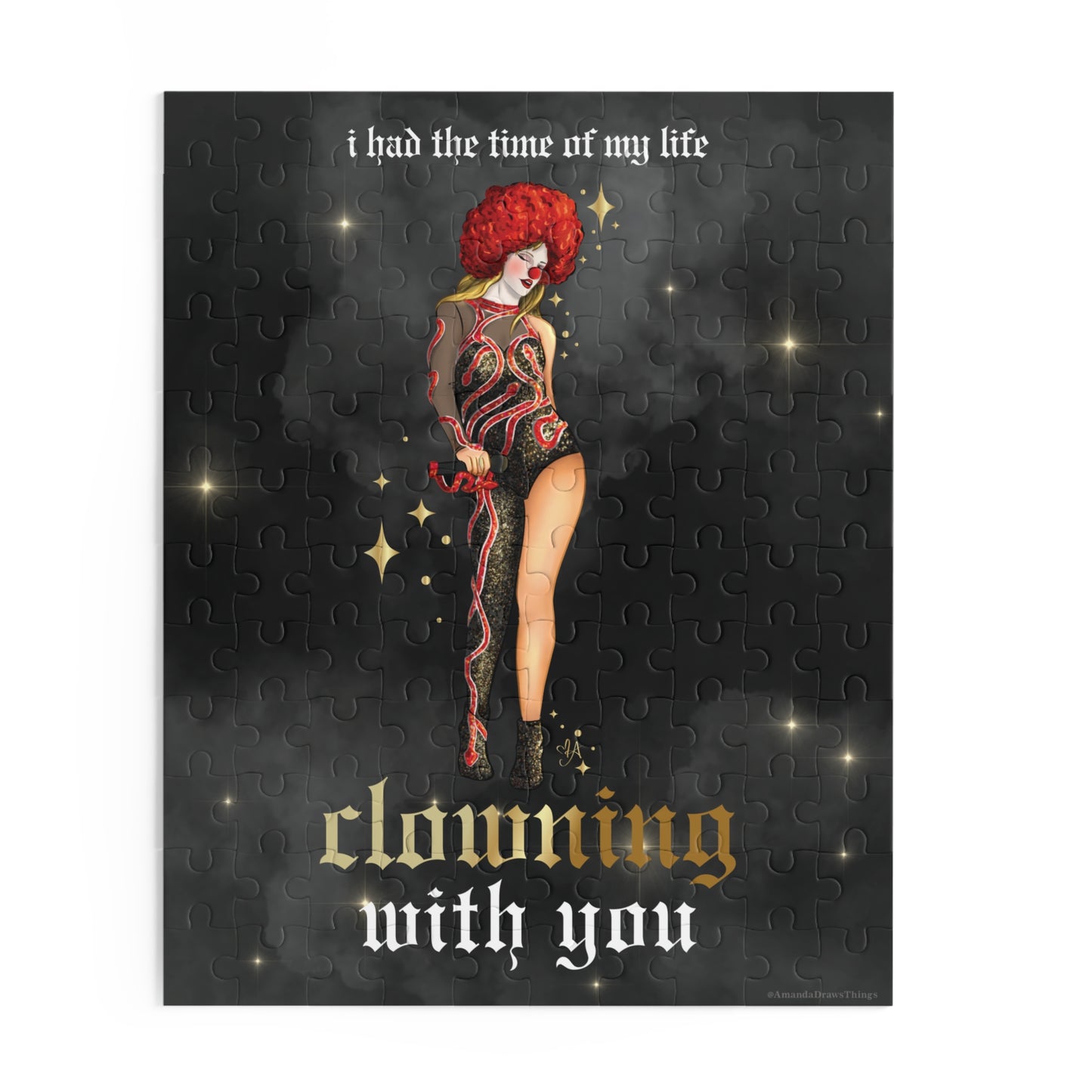 Clowning With You Artwork Puzzle