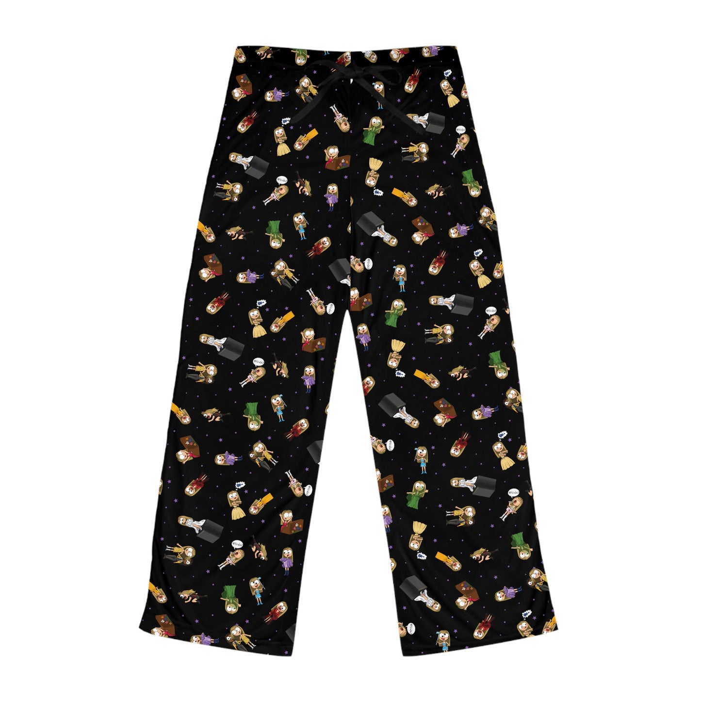 Errors Tour Drawings Pattern Women's Pajama Pants