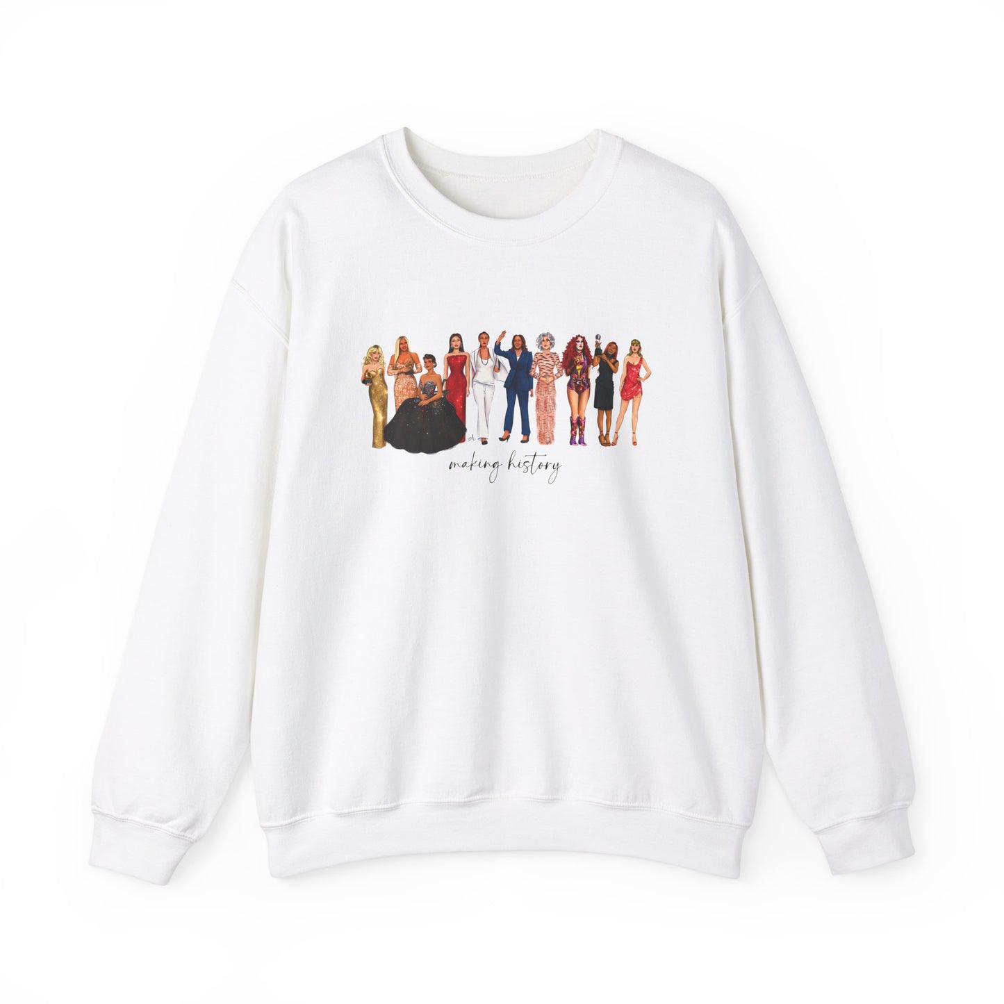 Celebrate Women Making History UNISEX Heavy Blend™ Crewneck Sweatshirt - 25% Donated to Loveland Foundation