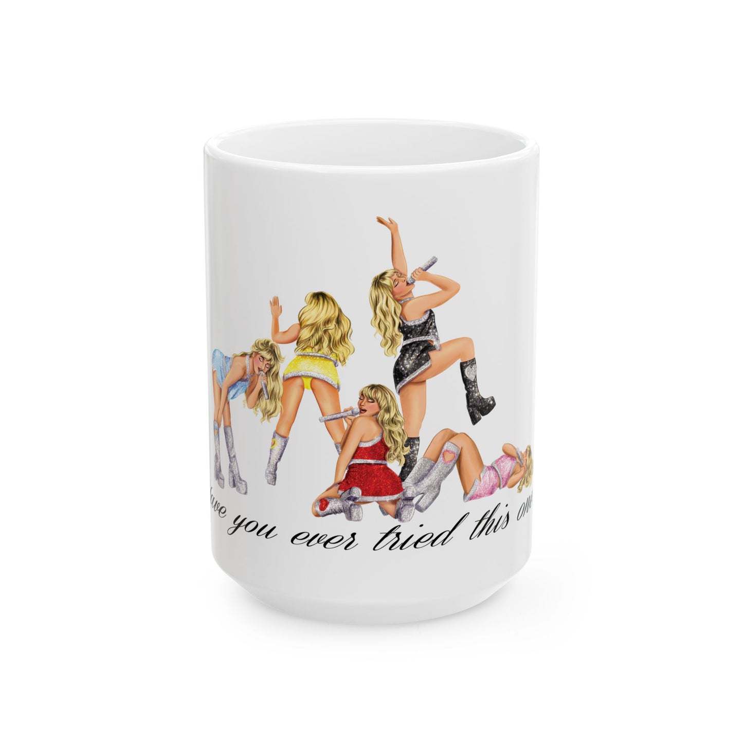 Have You Ever Tried This One? Freaky Position Lineup Drawings  Mug