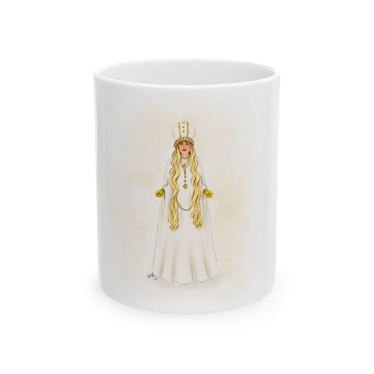 Pope Moira Ceramic Mug, (11oz, 15oz)