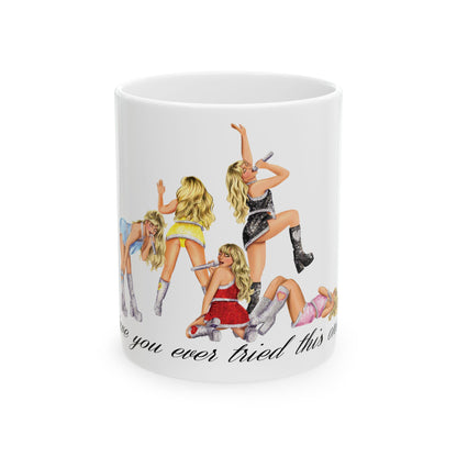 Have You Ever Tried This One? Freaky Position Lineup Drawings  Mug