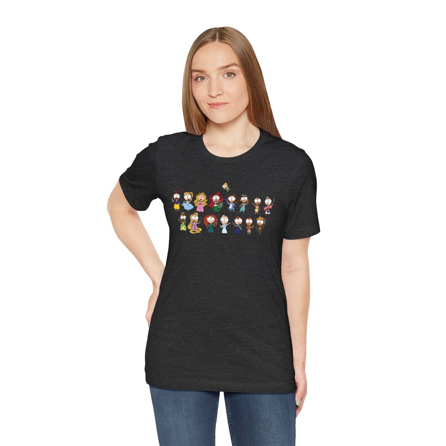 Derpy Princess Lineup Unisex Shirt (Bella + Canvas)
