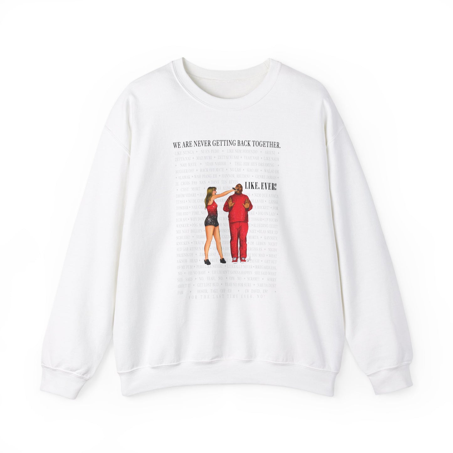 Like, Ever! Kam Phrases UNISEX Heavy Blend™ Crewneck Sweatshirt