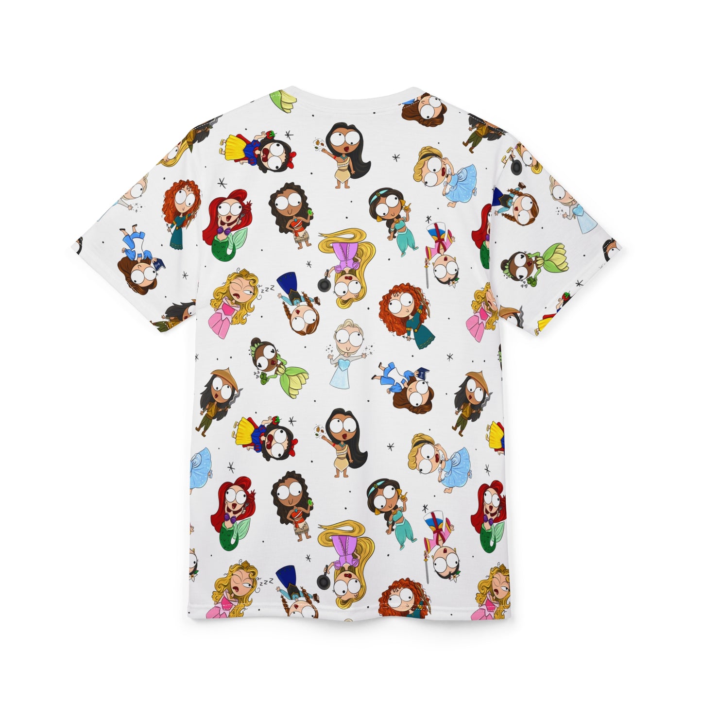 Derpy Princess Pattern Shirt (Unisex)