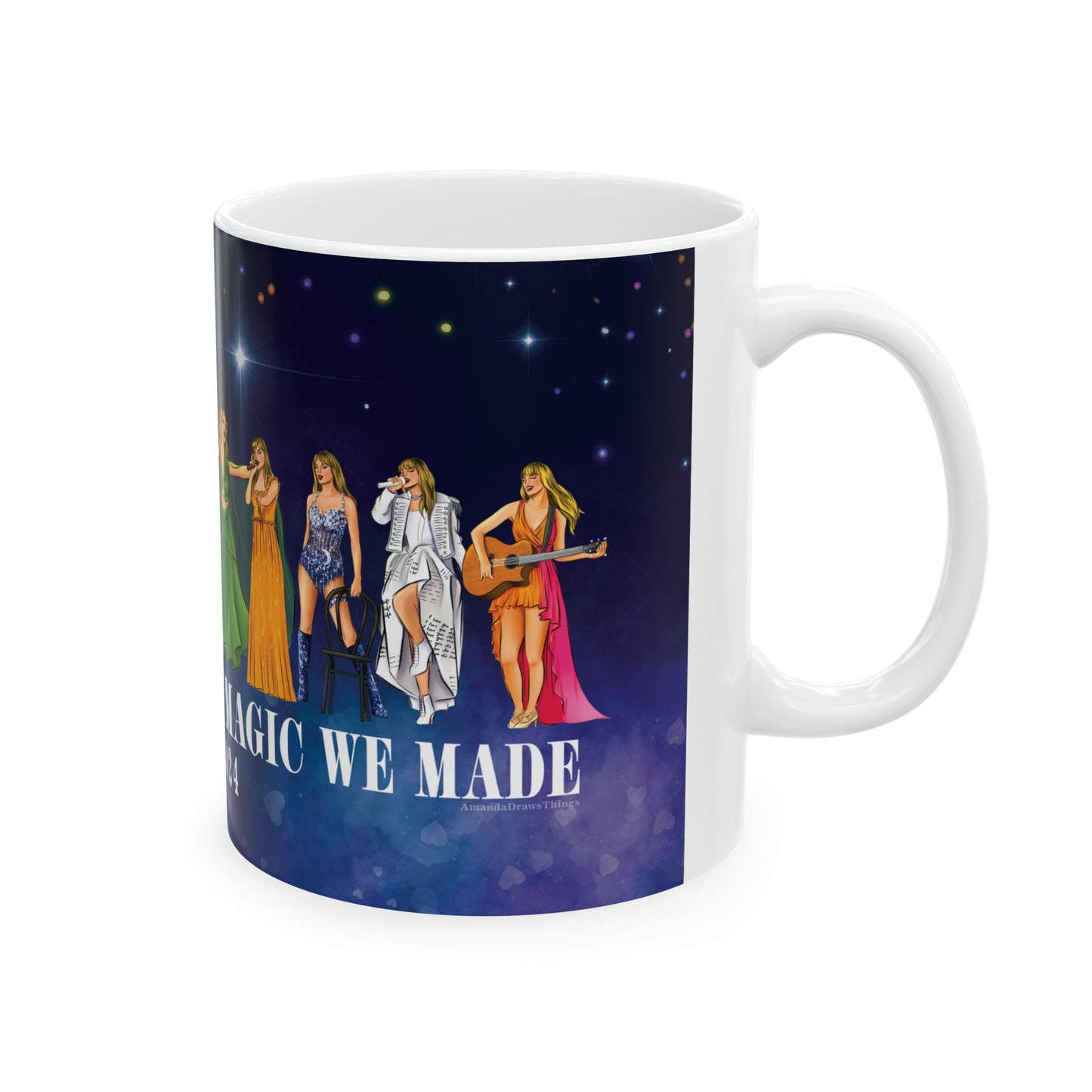 All The Magic We Made Drawings Ceramic Mug