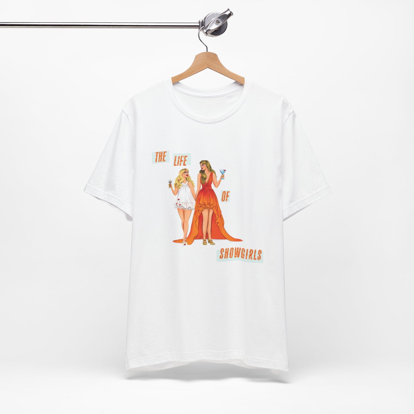 Martini Showgirls Drawing UNISEX Size Shirt