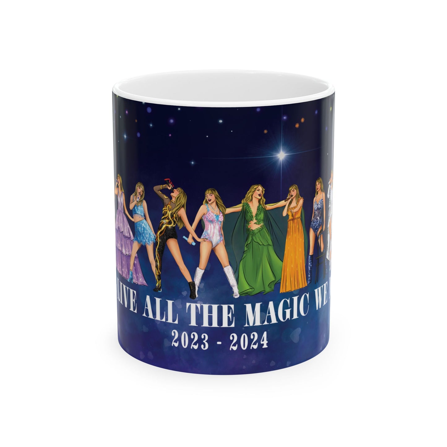 All The Magic We Made Drawings Ceramic Mug