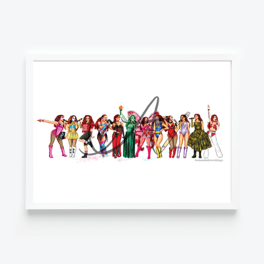 Chappell Lineup Art Print