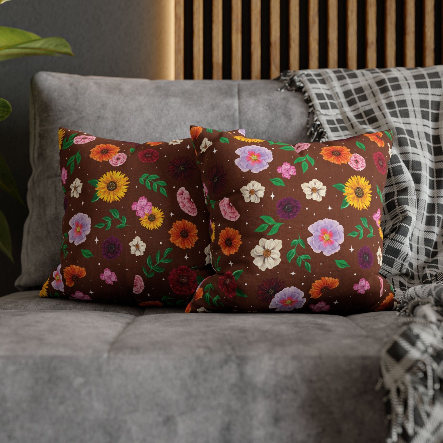 Surprise Song Flowers Pillow