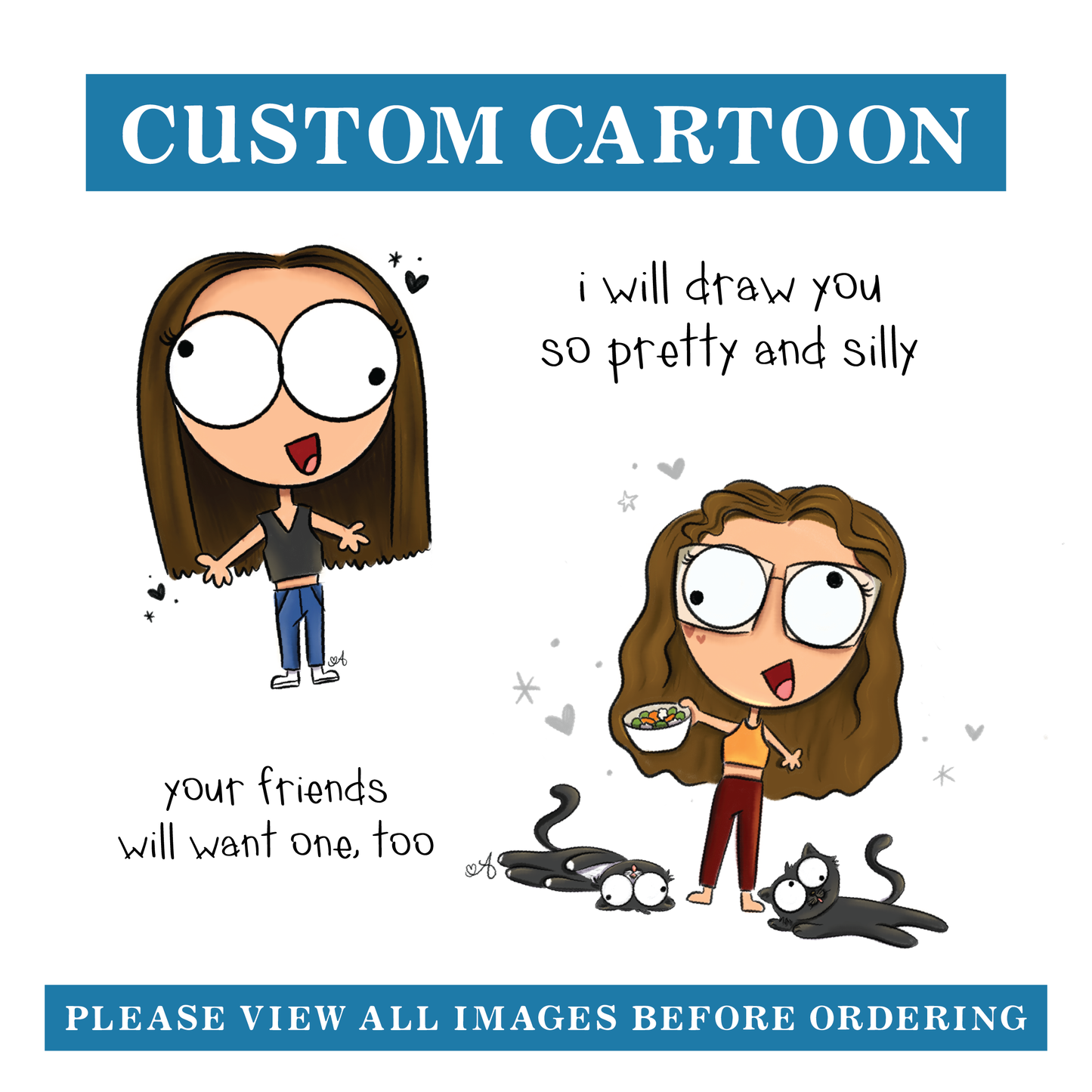 Custom Cartoon Drawing