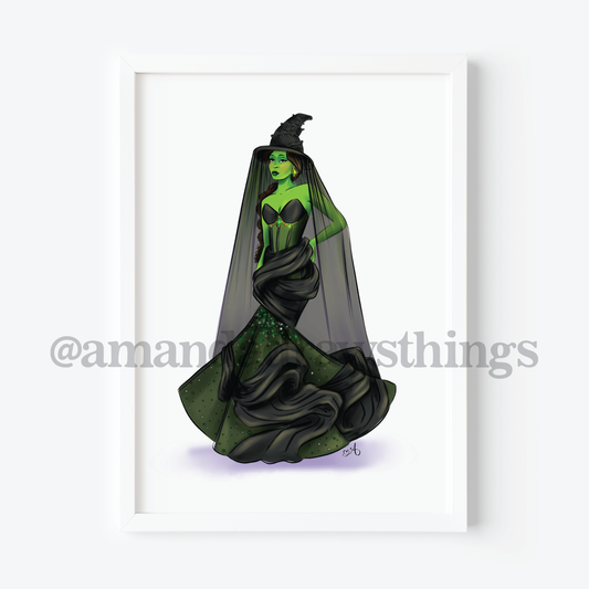 Emerald Witch: Red Carpet Concept Gown