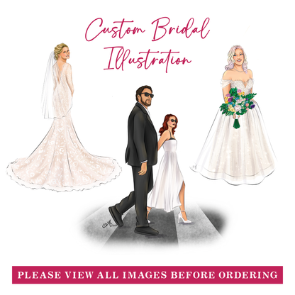 Custom Bridal Illustration