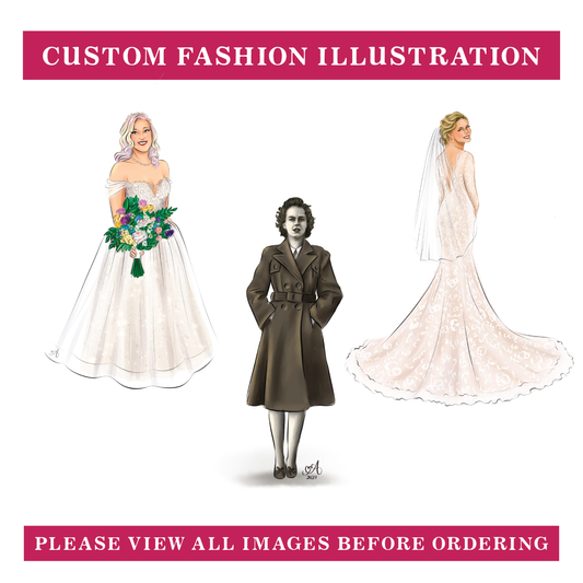 Custom Fashion Illustration