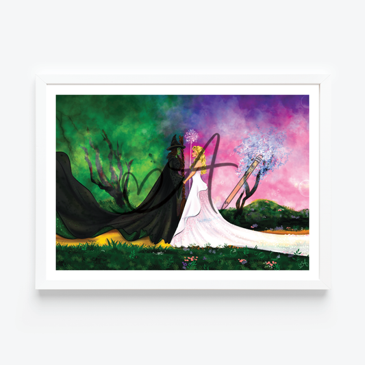 For Good Duo Art Print